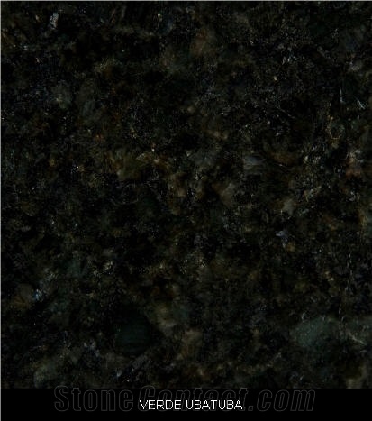 Verde Ubatuba Granite Slabs, Brazil Green Granite