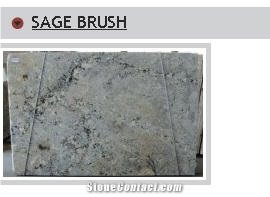 Sage Brush Granite Slabs, South Africa Yellow Granite