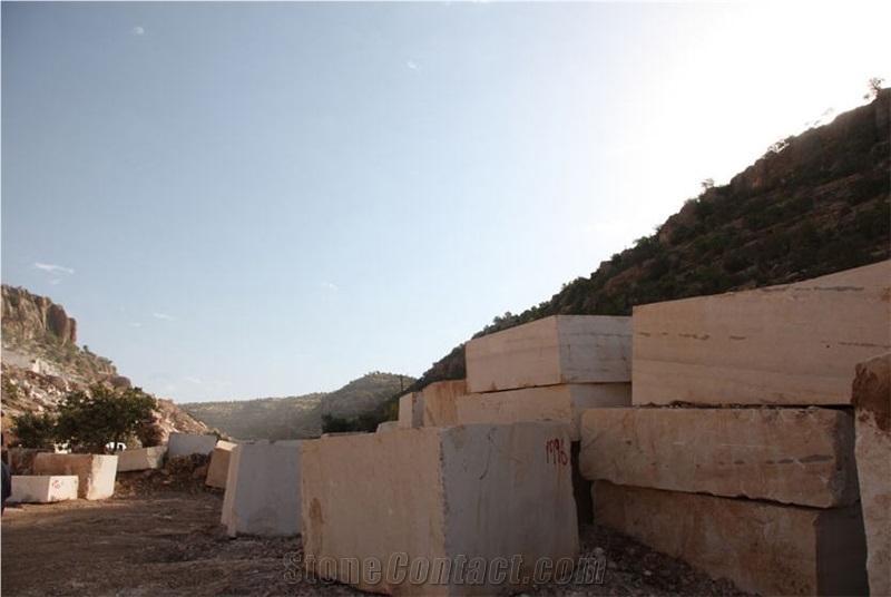 Silkway Beige Marble Blocks