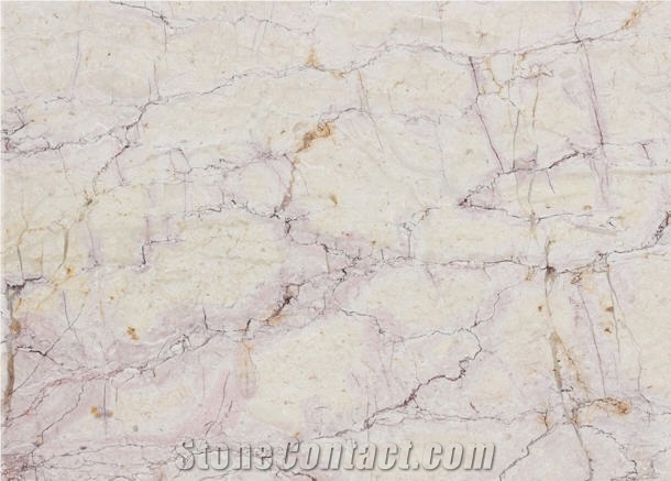 Abadeh Cream Pink, Abadeh Wavy Cream Slabs & Tiles