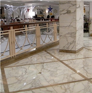 Calacatta Marble Floor Tiles, Calacatta Gold Marble