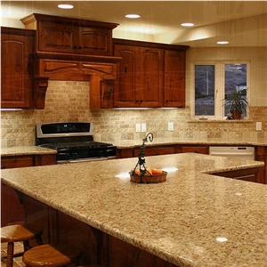 Kitchen Countertop, G682 Yellow Granite