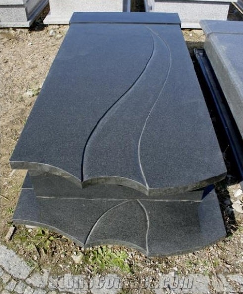 Impala Black Granite Monument