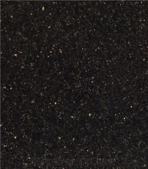 Star Galaxy Granite Slabs, India Black Granite