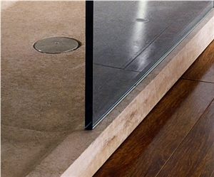 Beige Travertine Shower Base