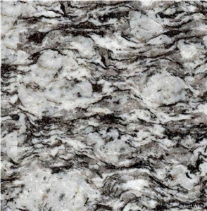 Surf White - Spray White, White Wave Granite Slabs