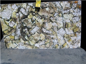 Nebulus Multicolor Granite Slabs, Nebulous Granite