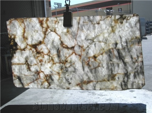 Opal Essence, Lumix White Marble Slab