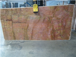 Rosso Damasco Slabs, Damascus Red Slabs, Red Marble