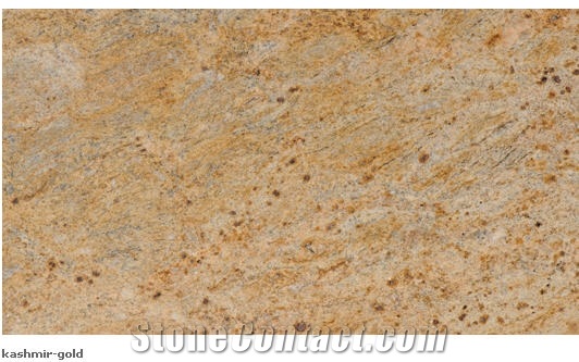 Kashmir Gold Granite Slabs, India Yellow Granite