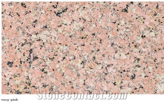 Rosy Pink Granite Slabs, India Pink Granite