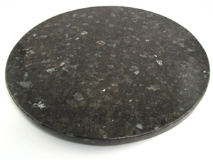 Table Top Labrador Emerald Pearl Diameter 80 cm, Blue Granite