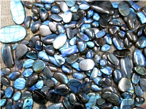 Labradorite / Spectrolite Stone, Gemstone, Precious Stone, Labradorite Blue Green Granite Precious Stone