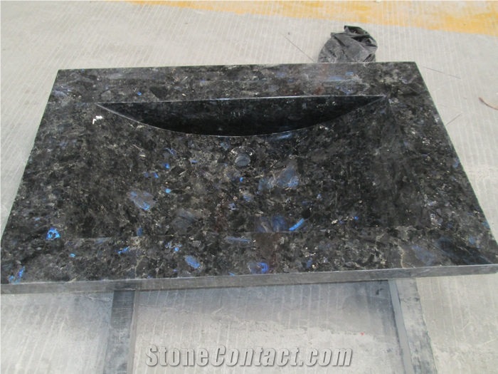 Galactic Blue Granite Polished Sinks, Basins from China - StoneContact.com
