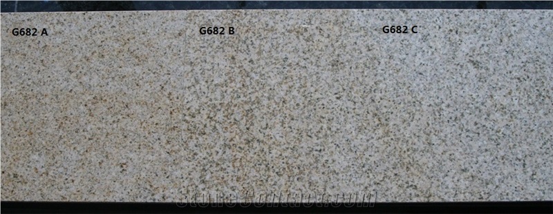Sunset Gold Granite, G682 Granite Slab and Tile