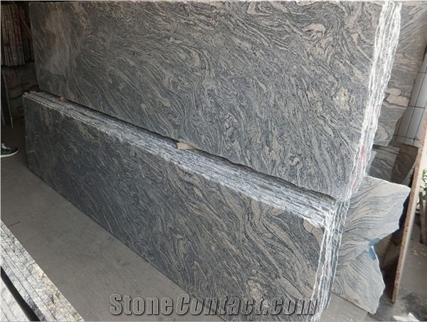 G261 China Juparana Grey Granite Tiles and Slabs