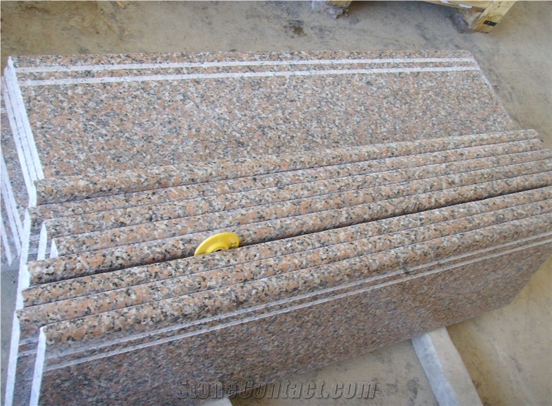 G562 B Granite Polished and Flamed Step and Stair