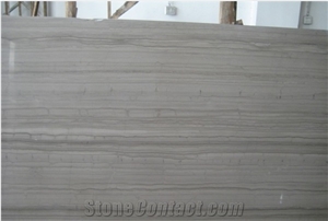 Grey Wooden Grain Marble Polished Tiles and Slabs
