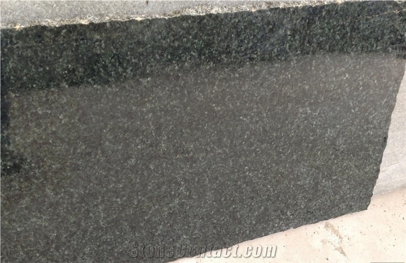 Polished China Green Granite Slab,Tile