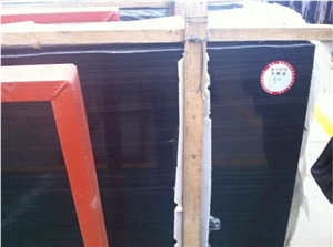 Wooden Black Marble Slabs, Black Wooden Marble