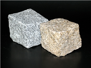 Granite Landscaping Stones, Cobble Stone, G603 Grey Granite Cobble Stone