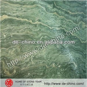 Polished Jade Stone Slabs, China Green Marble