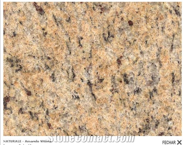 Amarelo Vitoria Granite Slabs Tiles Giallo Vitoria Granite Slabs