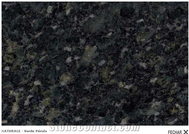 Verde Perola Granite Slabs, Tiles