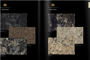 Cambria Waterstone Collection Granite Countertop, Grey Granite Countertop
