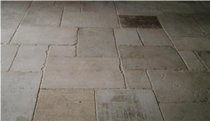Grigio Billiemi Marble Floor Pavement, French Pattern
