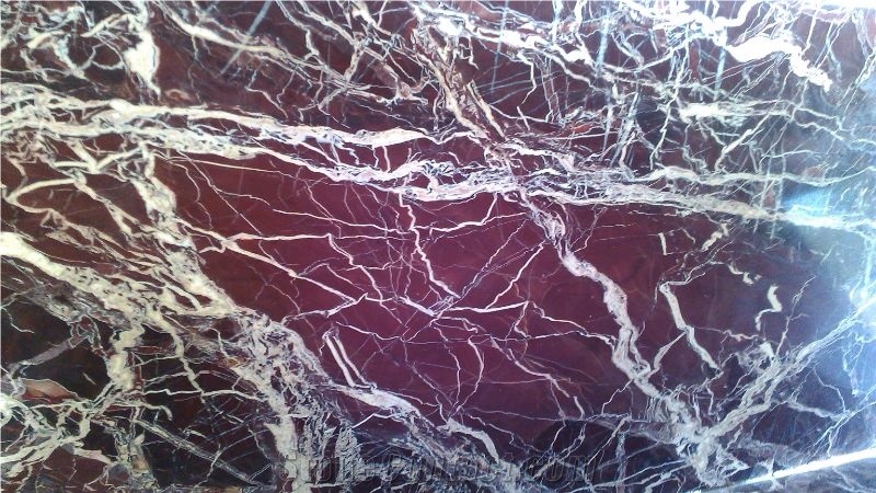 Rosso Red Queen Marble Block