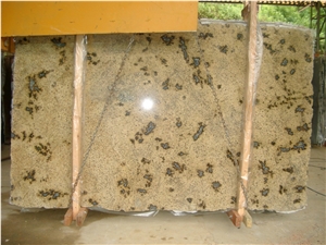 Lapidus Granite Slabs, Brazil Yellow Granite