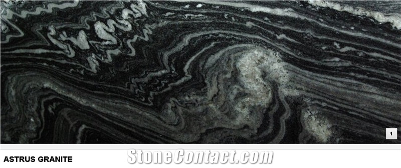 Astrus Black Granite Slabs & Tiles, Brazil Black Granite