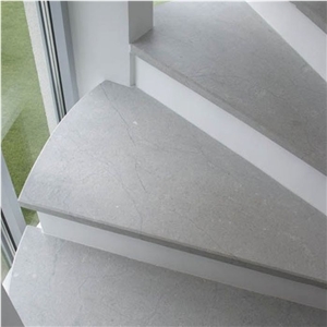 Grey Limestone - Transylvania Gray, Transilvania Grey Limestone Stairs,Steps