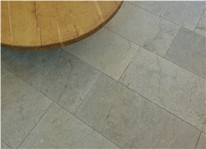 Transylvania Silver Limestone Floor Tiles, Romania Grey Limestone