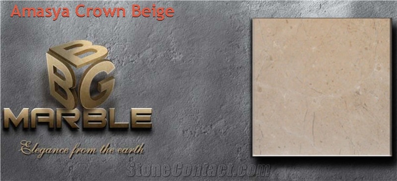 Amasya Crown Beige Marble Slabs and Tiles