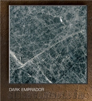 Pearl Blue Marble, Dark Emperador Marble, Grey Emperador Marble Blocks