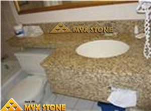 Tiger Skin Yellow China Granite Countertops, Tiger Skin Yellow Granite Bath Tops