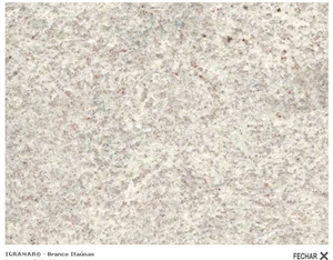 Branco Itaunas Granite Slab and Tiles, Brazil White Granite