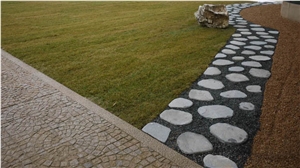 Steps Antique Kavalas, Kavalas Grey Slate Pavers