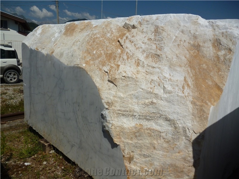 Statuarietto M Marble Blocks, Italy White Marble