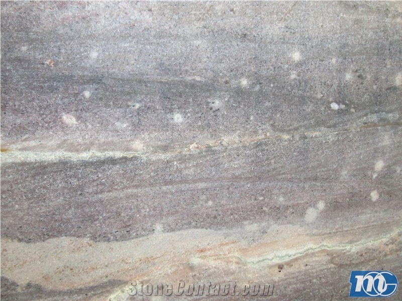 Arco Baleno Quartzite Slabs, Brazil Blue Quartzite