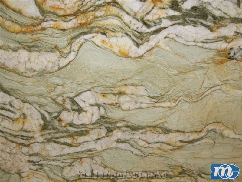 Wild Dream Quartzite Slabs, Brazil Green Quartzite