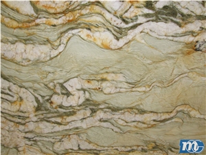 Wild Dream Quartzite Slabs, Brazil Green Quartzite