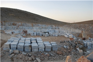 King Blue Stone Marble Blocks, Turkey Grey Marble
