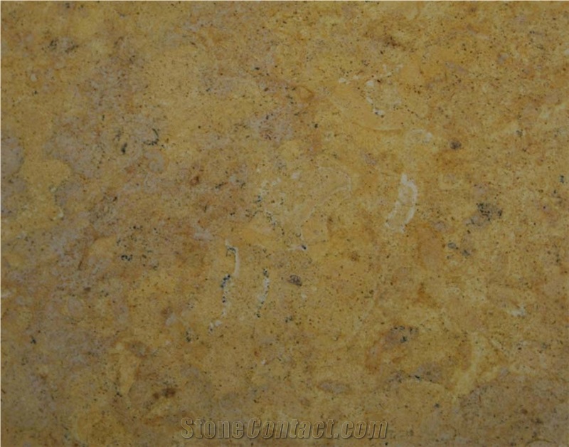 Jaune Boujaad Limestone Tiles, Morocco Yellow Limestone