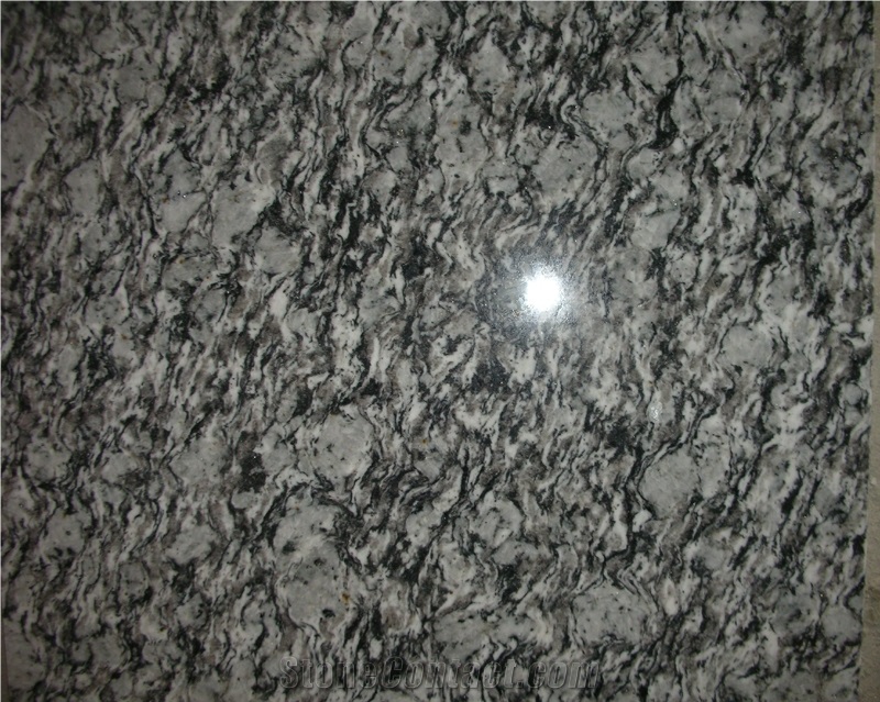 Spray White Granite Tile, China Grey Granite