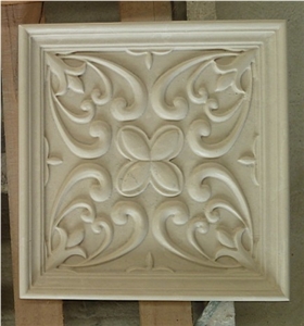 3d Interior Feature Marble Wall Panel Panel, White Limestone Wall Panel
