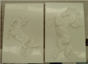 Natural Onyx 3d Feature Building Wall Tile, White Onyx Wall