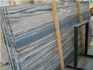 Blue Palissandro Classico Marble Polihsed Tiles,Polished Marble Slab Machine Cutting for Floor Tile,Walling Panel
